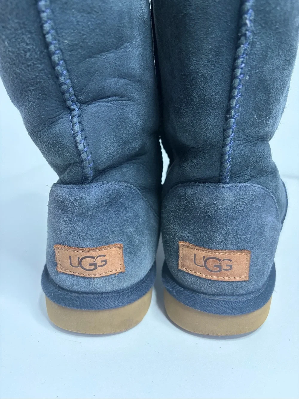 Ugg Women’s Classic Short II Suede Winter Boot - Dark Indigo Size 7